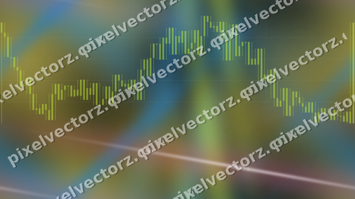 Nahtloser Neon Diagramm Hintergrund in Limette und Bernstein