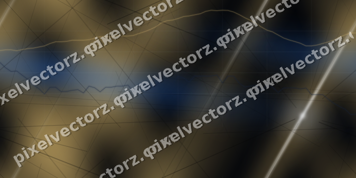 Nahtloser Neon Diagramm Hintergrund in Blau und Bernstein