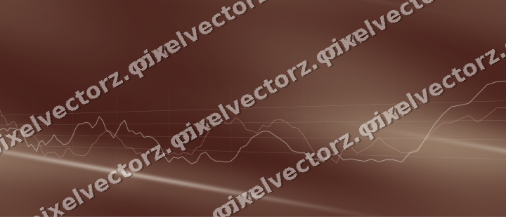 Nahtloser Neon Diagramm Hintergrund in Orange und Bernstein