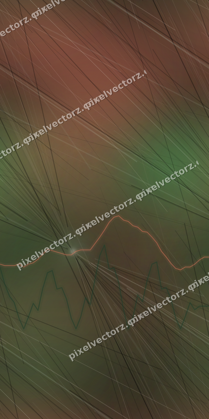 Nahtloser Neon Diagramm Hintergrund in Grün und Rot