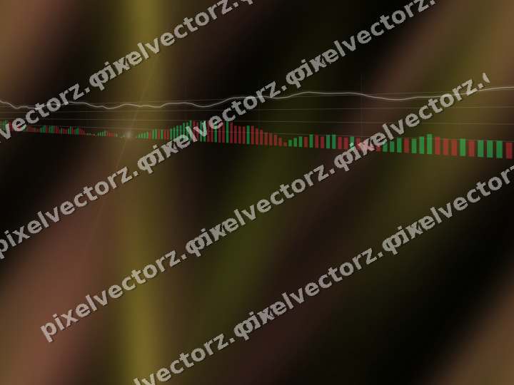 Nahtloser Neon Diagramm Hintergrund in Gelb und Rot
