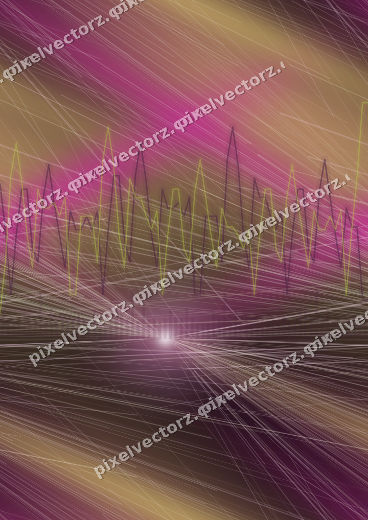 Nahtloser Neon Diagramm Hintergrund in Magenta und Limette