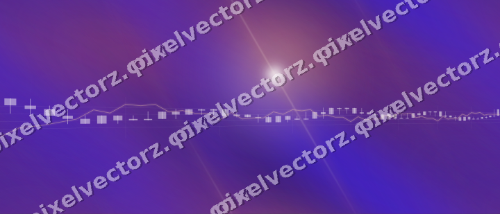 Nahtloser Neon Diagramm Hintergrund in Orange und Blau