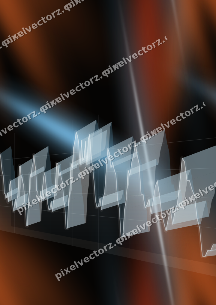 Nahtloser Neon Diagramm Hintergrund in Türkis und Rot