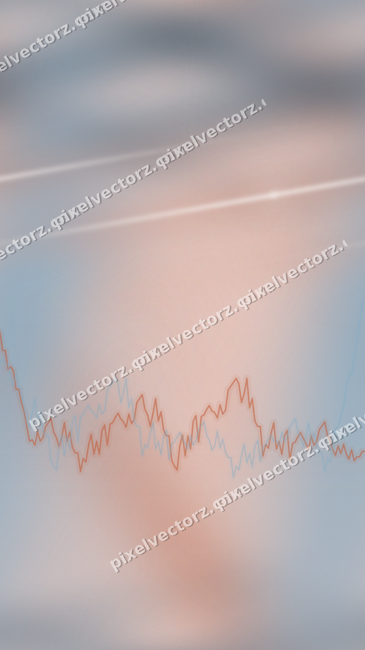 Nahtloser Pastell Diagramm Hintergrund in Orange und Türkis