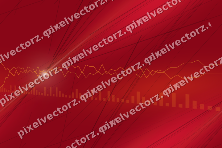 Nahtloser Neon Diagramm Hintergrund in Orange und Bernstein