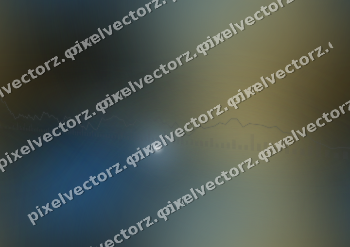 Nahtloser Neon Diagramm Hintergrund in Blau und Bernstein