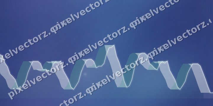 Nahtloser Neon Diagramm Hintergrund in Blau und Türkis