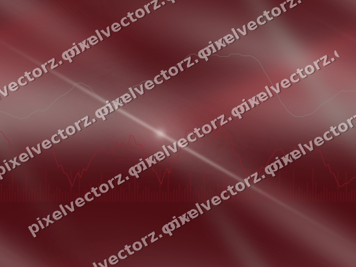 Nahtloser Neon Diagramm Hintergrund in Rot und Blasslimette