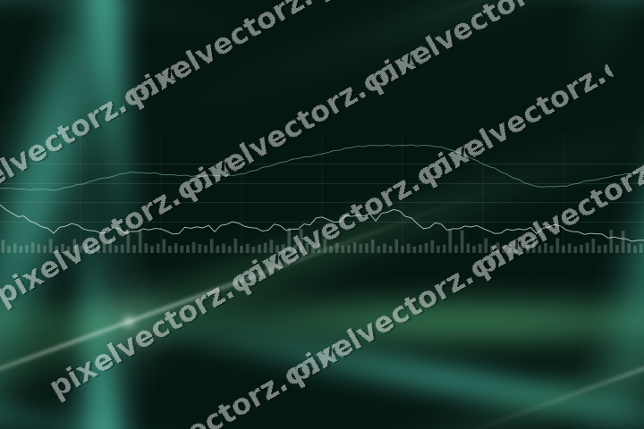 Nahtloser Neon Diagramm Hintergrund in Grün und Petrol