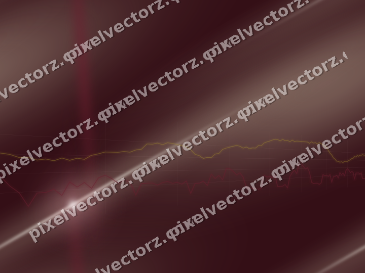 Nahtloser Neon Diagramm Hintergrund in Dunkelrosa und Rot