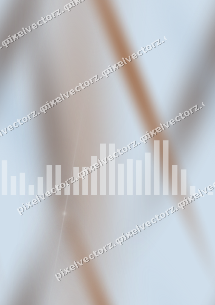 Nahtloser Pastell Diagramm Hintergrund in Blau und Orange