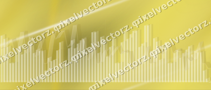 Nahtloser Neon Diagramm Hintergrund in Bernstein und Gelb