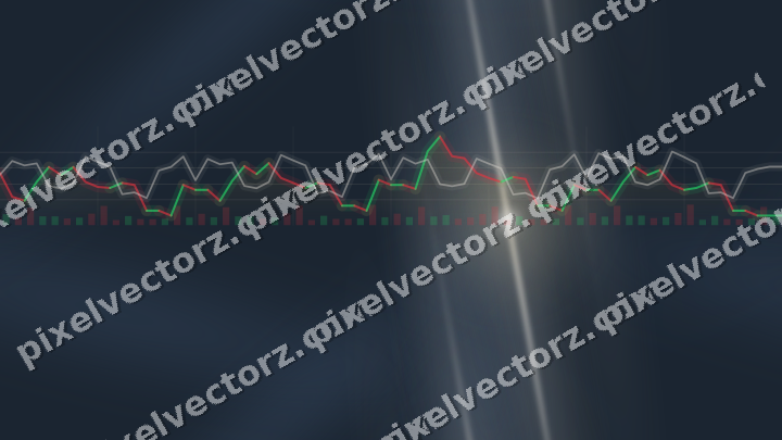 Nahtloser Neon Diagramm Hintergrund in Bernstein und Grün