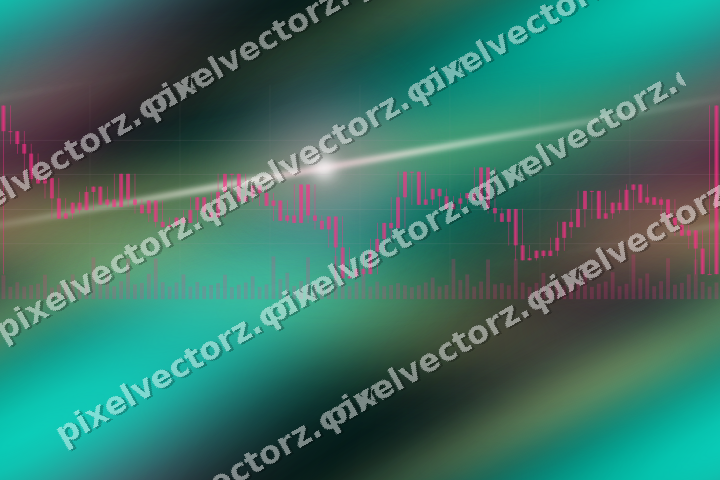 Nahtloser Neon Diagramm Hintergrund in Rosa und Orange