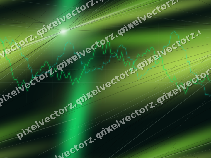 Nahtloser Neon Diagramm Hintergrund in Grün und Limette