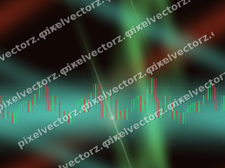 Nahtloser Neon Diagramm Hintergrund in Rot und Orange