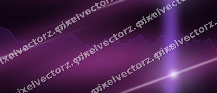 Nahtloser Neon Diagramm Hintergrund in Violett und Blau