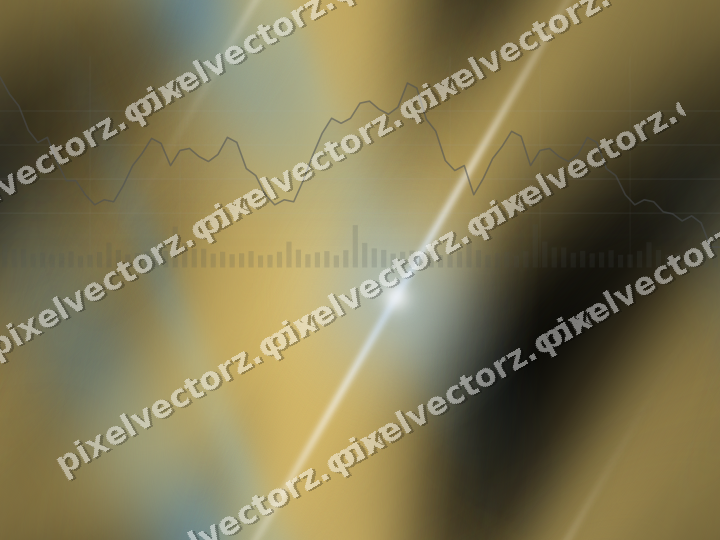 Nahtloser Neon Diagramm Hintergrund in Blau und Bernstein