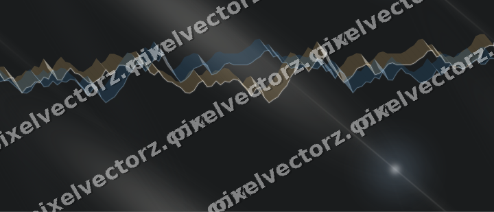 Nahtloser Neon Diagramm Hintergrund in Rot und Blassbernstein