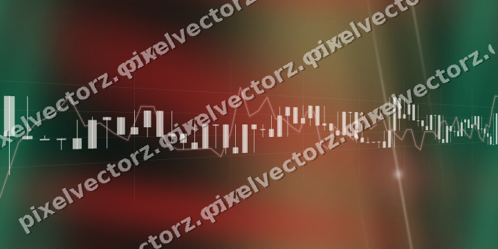 Nahtloser Neon Diagramm Hintergrund in Rot und Grün