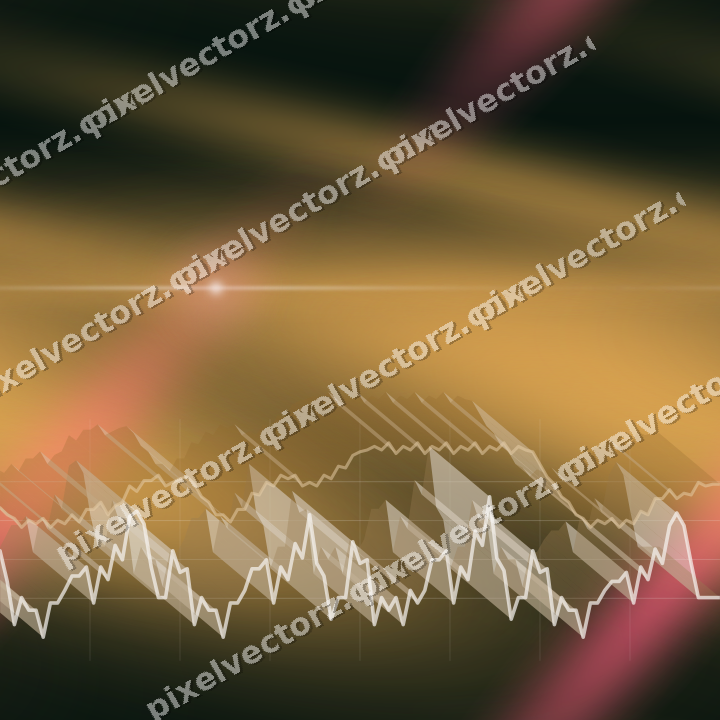 Nahtloser Neon Diagramm Hintergrund in Rosa und Bernstein