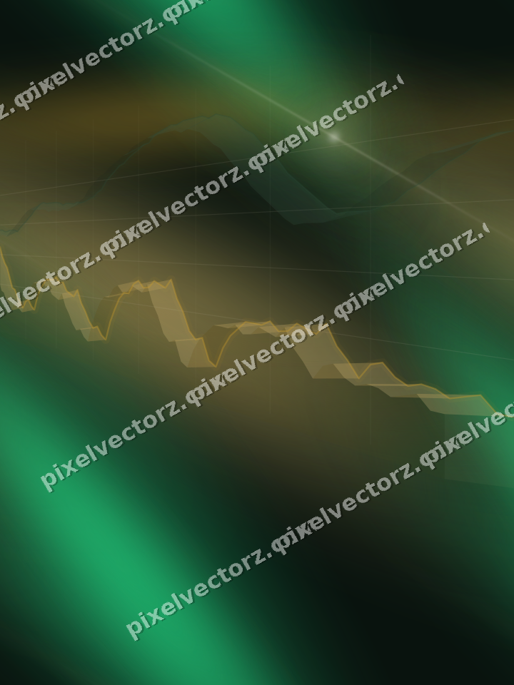 Nahtloser Neon Diagramm Hintergrund in Bernstein und Grün