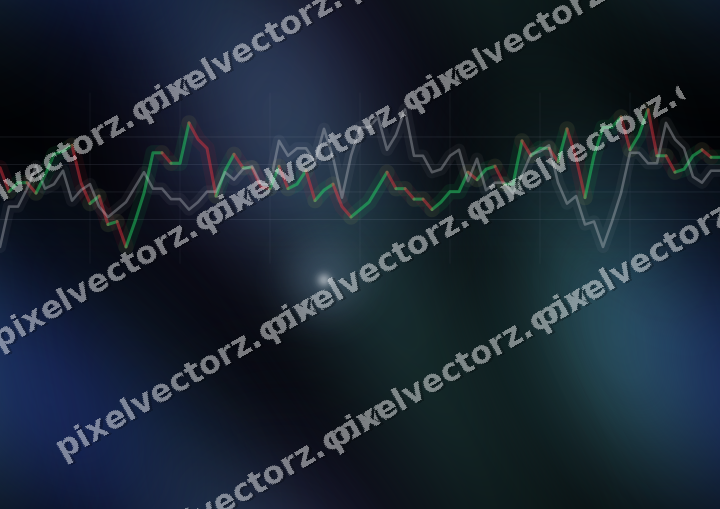 Nahtloser Neon Diagramm Hintergrund in Blau und Türkis