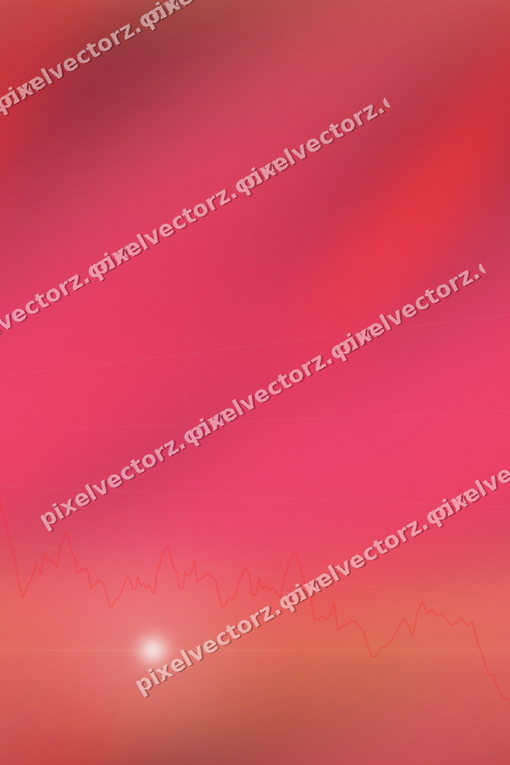 Nahtloser Neon Diagramm Hintergrund in Rot und Orange