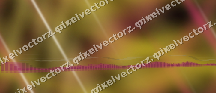 Nahtloser Neon Diagramm Hintergrund in Rosa und Gelb