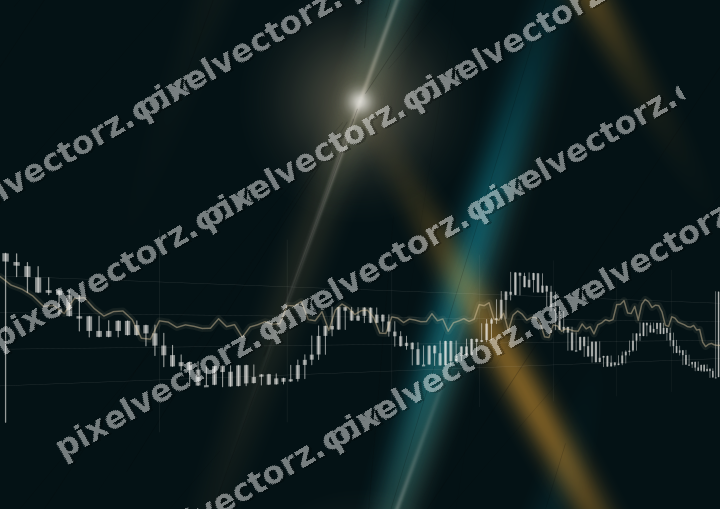Nahtloser Neon Diagramm Hintergrund in Bernstein und Petrol