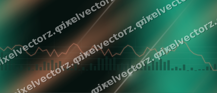 Nahtloser Neon Diagramm Hintergrund in Grün und Orange