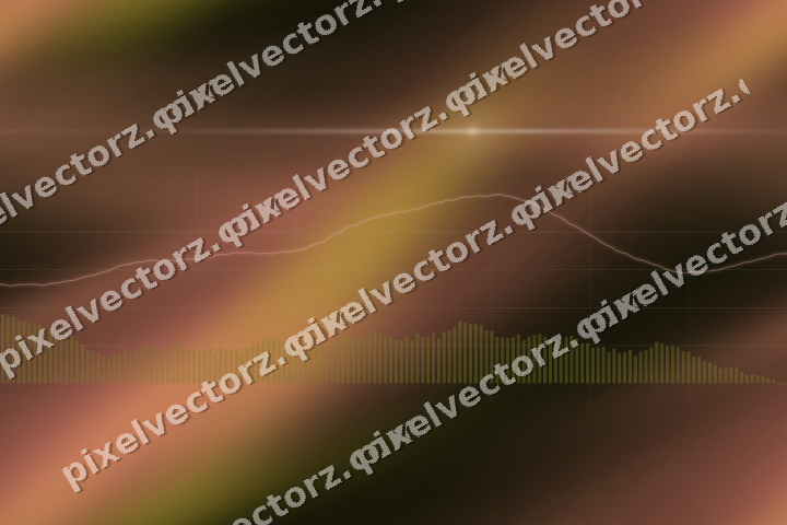 Nahtloser Neon Diagramm Hintergrund in Gelb und Rot