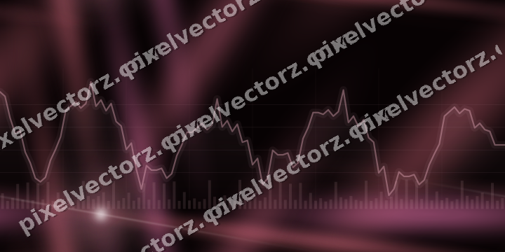 Nahtloser Neon Diagramm Hintergrund in Rosa und Rot