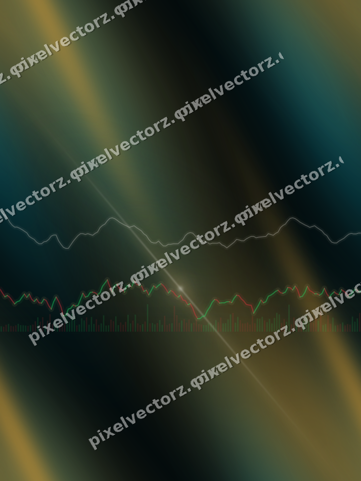 Nahtloser Neon Diagramm Hintergrund in Bernstein und Petrol
