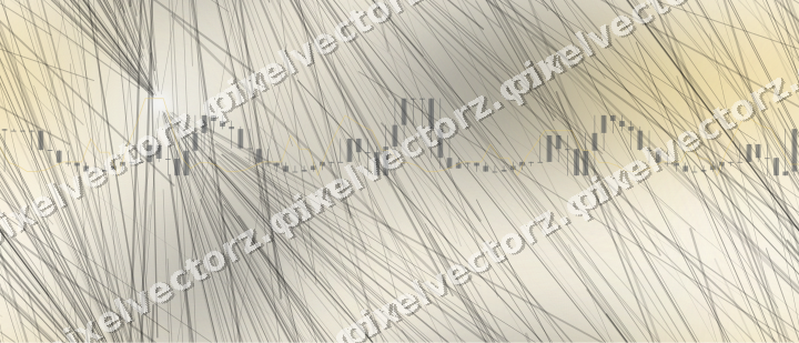 Nahtloser Pastell Diagramm Hintergrund in Bernstein und Grau