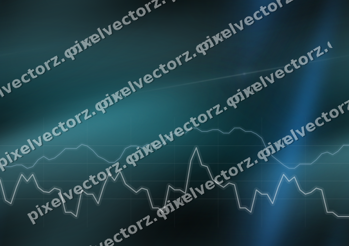 Nahtloser Neon Diagramm Hintergrund in Blau und Petrol