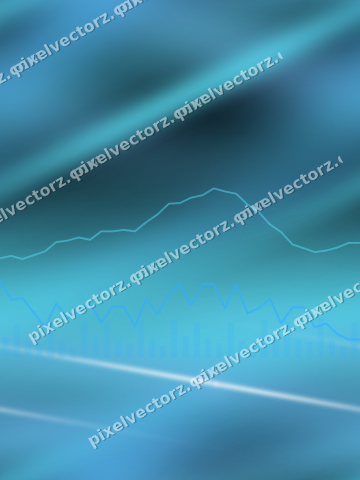 Nahtloser Neon Diagramm Hintergrund in Türkis und Blau