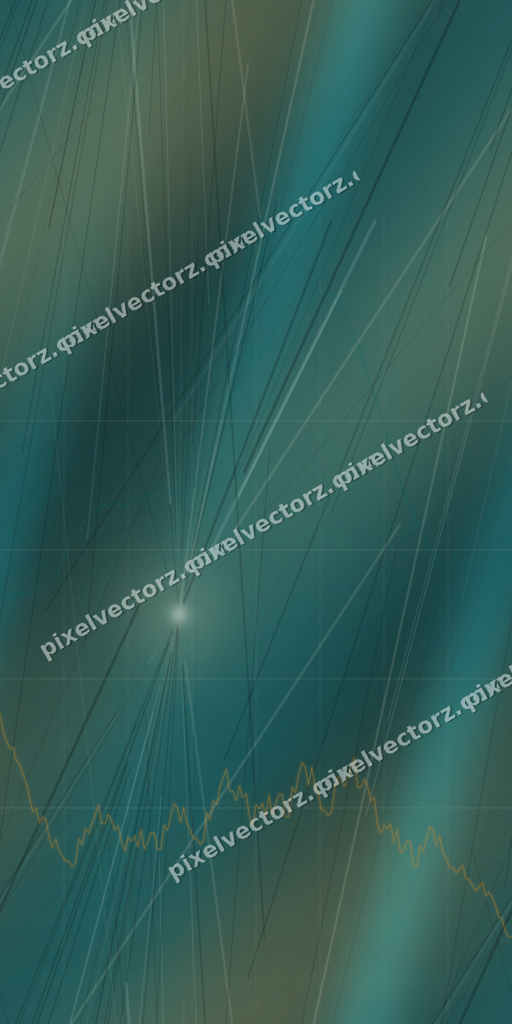 Nahtloser Neon Diagramm Hintergrund in Bernstein und Petrol
