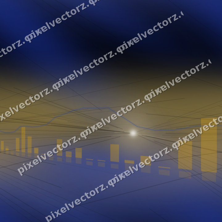 Nahtloser Neon Diagramm Hintergrund in Bernstein und Blau
