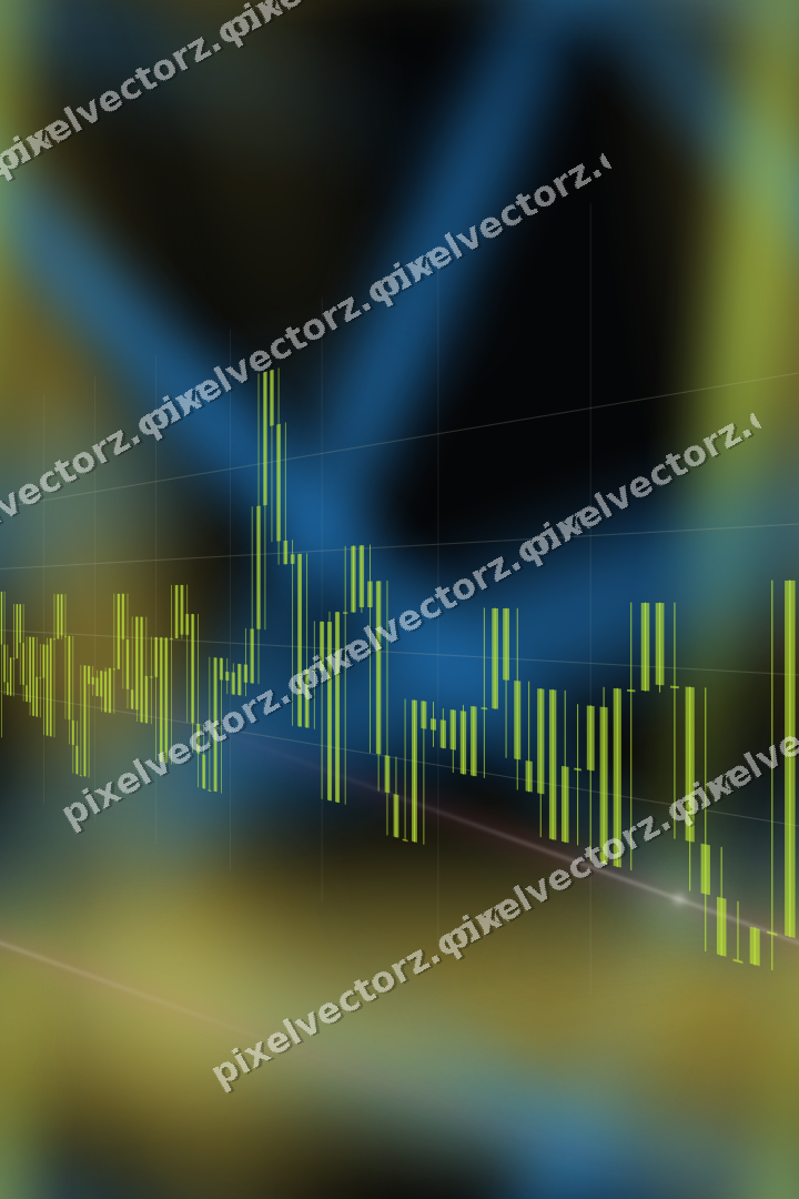 Nahtloser Neon Diagramm Hintergrund in Limette und Bernstein