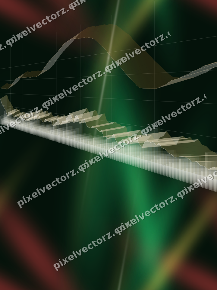 Nahtloser Neon Diagramm Hintergrund in Rot und Orange