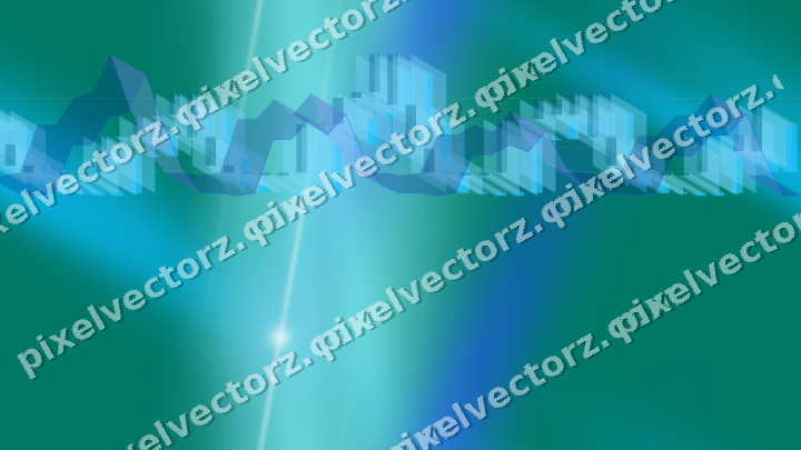 Nahtloser Neon Diagramm Hintergrund in Türkis und Petrol