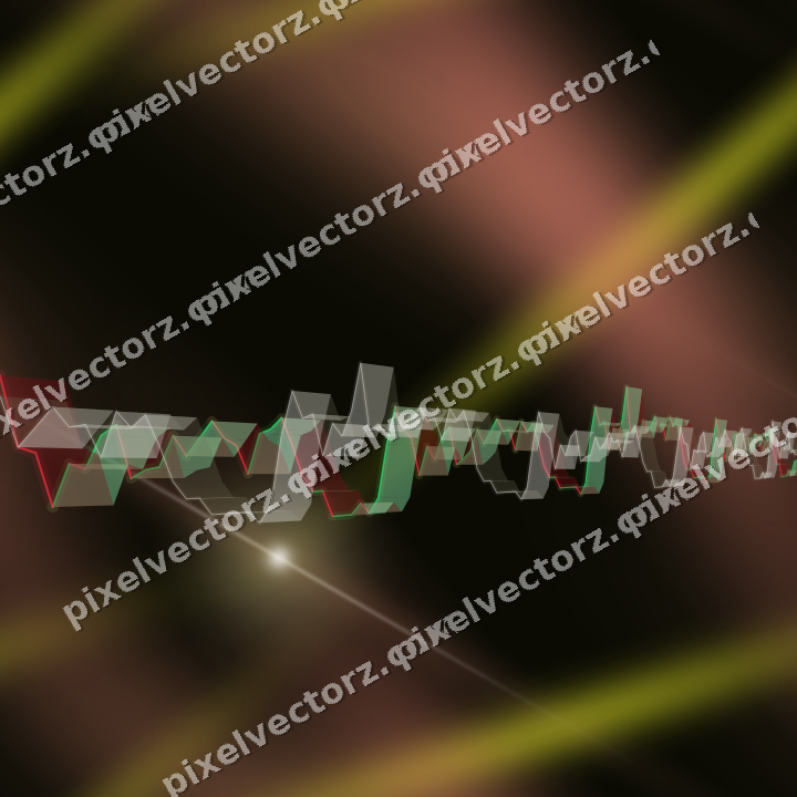 Nahtloser Neon Diagramm Hintergrund in Gelb und Rot