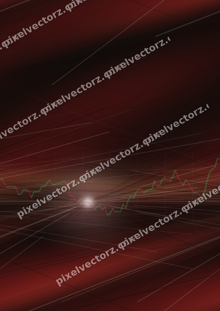 Nahtloser Neon Diagramm Hintergrund in Rot und Grün