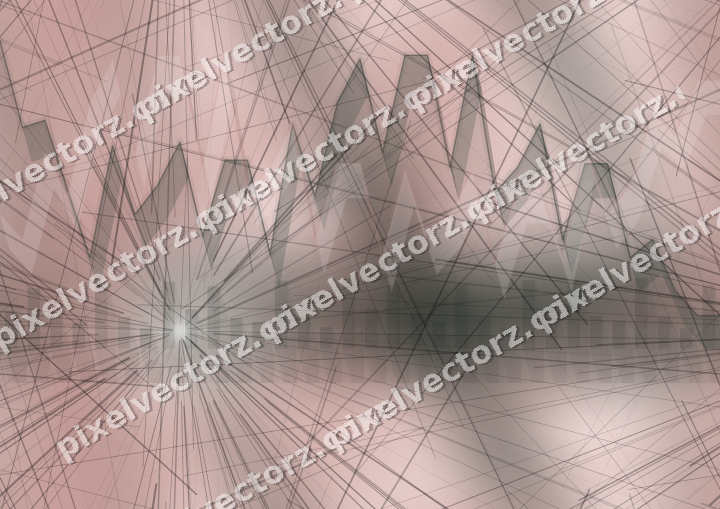 Nahtloser Pastell Diagramm Hintergrund in Dunkelgrün und Rot