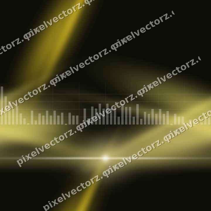 Nahtloser Neon Diagramm Hintergrund in Bernstein und Gelb