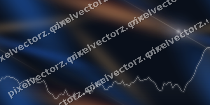 Nahtloser Neon Diagramm Hintergrund in Blau und Rot