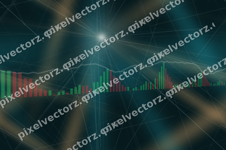 Nahtloser Neon Diagramm Hintergrund in Petrol und Orange