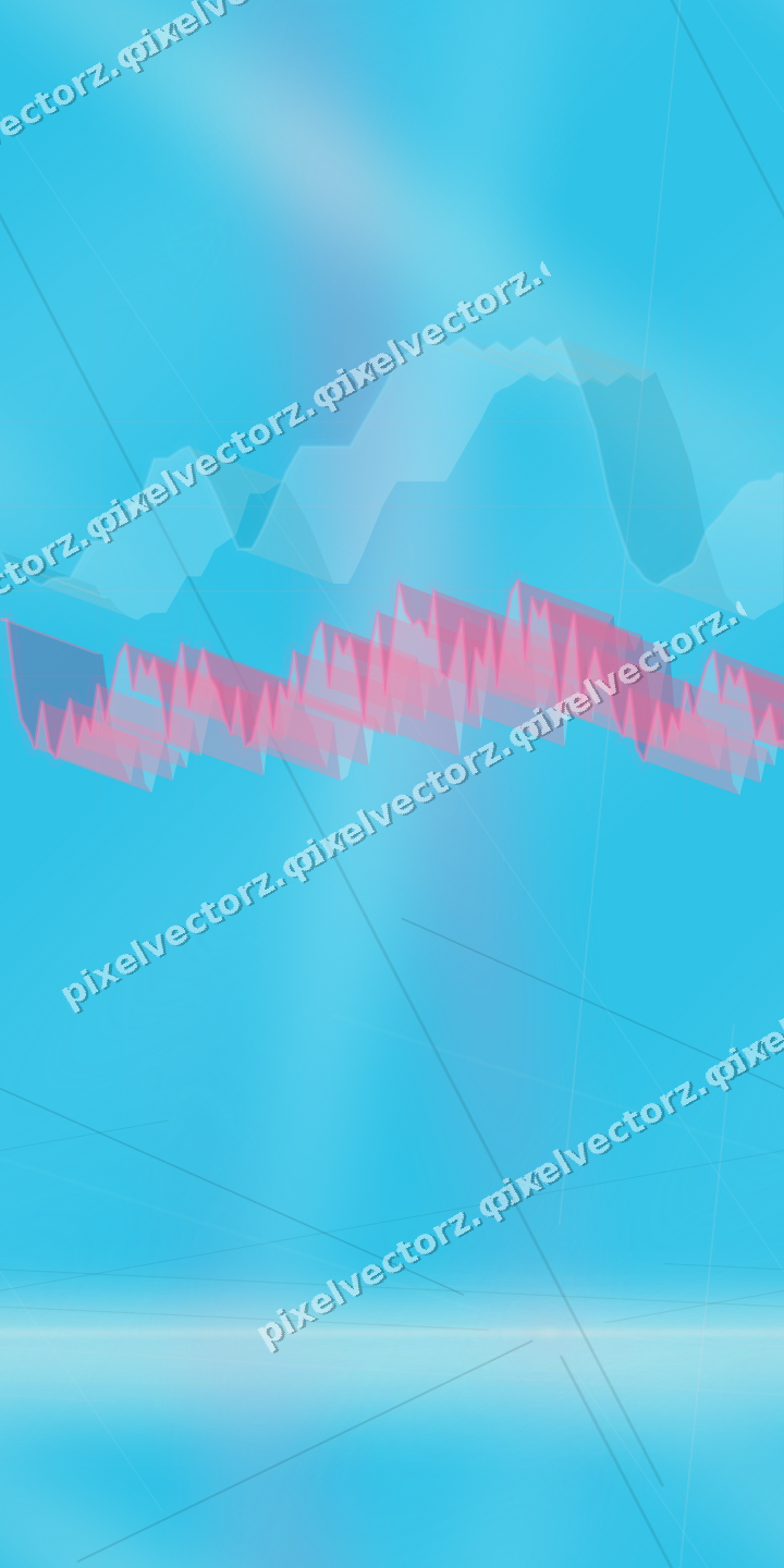 Nahtloser Neon Diagramm Hintergrund in Rosa und Türkis